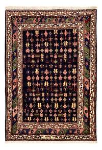 Maschad Teppich 157x215cm - Perserteppich - dunkelblau – product image