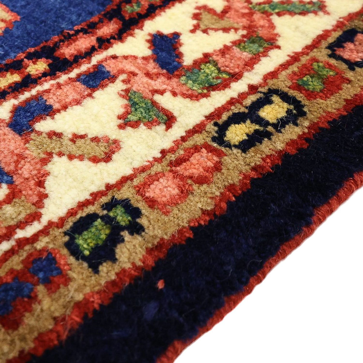 Maschad Teppich 157x215cm - Perserteppich - dunkelblau