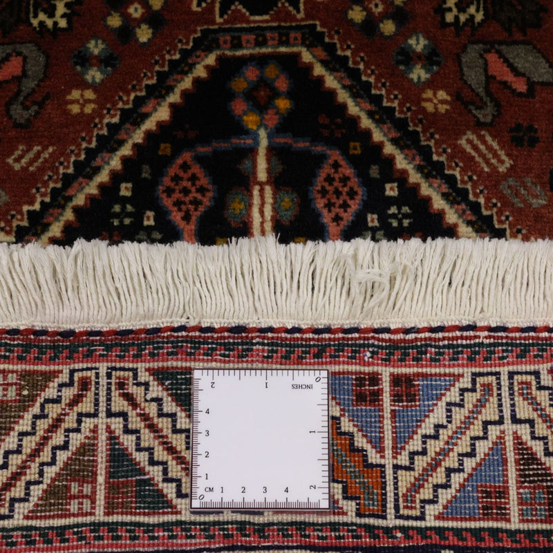 Kaschkuli Teppich 105x150cm - Perserteppich - dunkelrot
