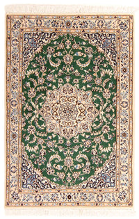 Nain - 9La Teppich 98x147cm - Perserteppich - grün – product image