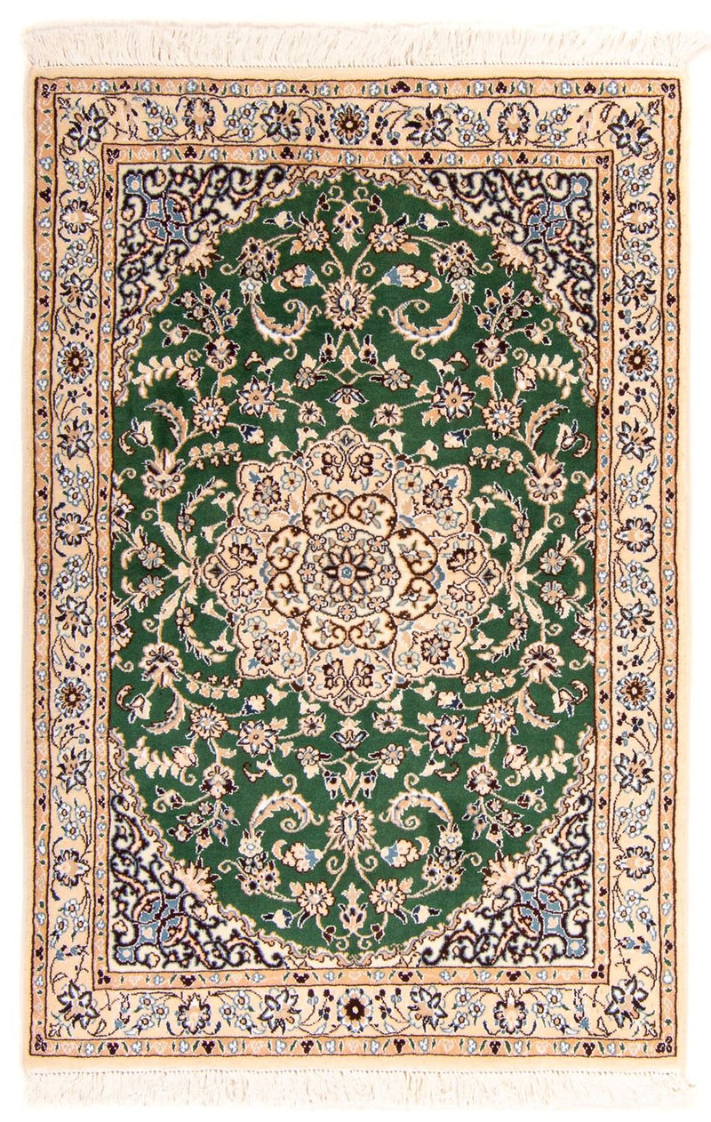 Nain - 9La Teppich 98x147cm - Perserteppich - grün