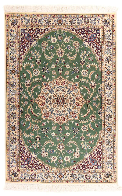 Nain - 9La Teppich 100x152cm - Perserteppich - grün