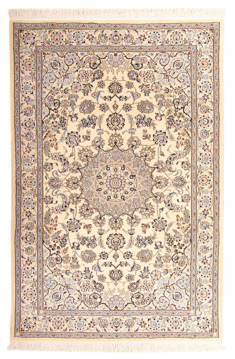 Nain - 9La Teppich 135x227cm - Perserteppich - beige