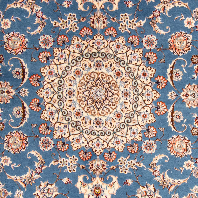 Nain - 6La Teppich 156x233cm - Perserteppich - dunkelblau