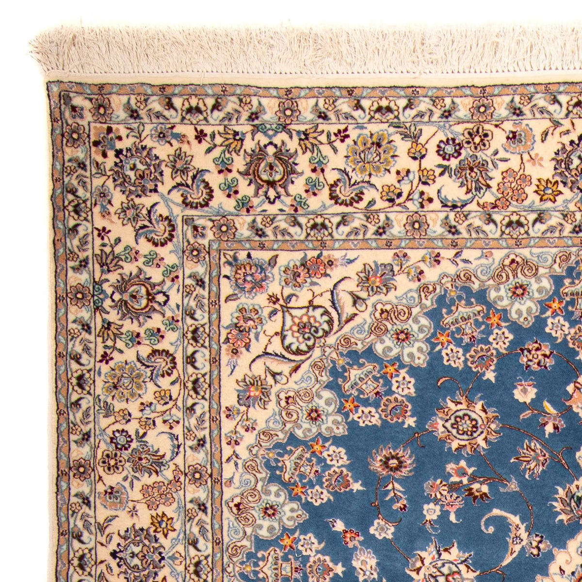 Nain - 6La Teppich 156x233cm - Perserteppich - dunkelblau