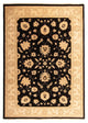 Ziegler Teppich 185x270cm - Orientteppich - dunkelbraun