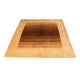 Gabbeh Teppich Softy 121x169cm - Wollteppich - hellbraun