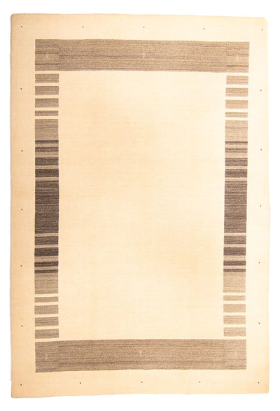 Gabbeh Teppich Softy 203x296cm - Wollteppich - beige
