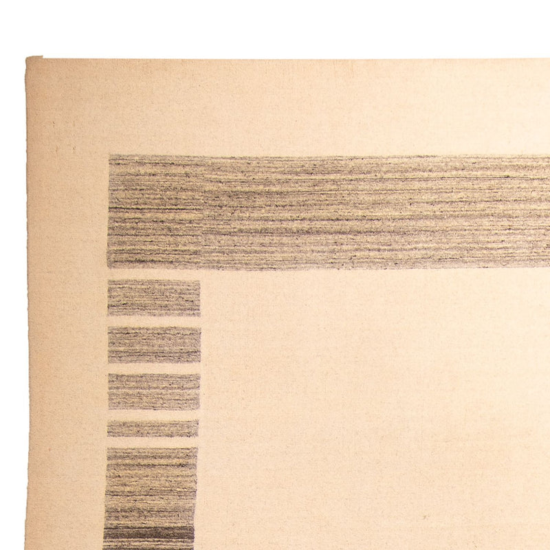 Gabbeh Teppich Softy 205x288cm - Wollteppich - beige