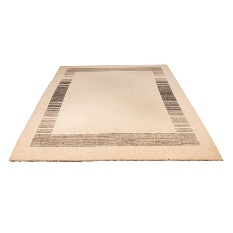 Gabbeh Teppich Softy 205x288cm - Wollteppich - beige