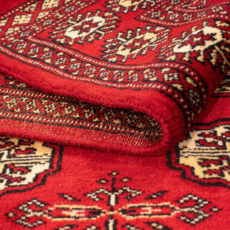 Pakistan Teppich 97x155cm - Orientteppich - dunkelrot