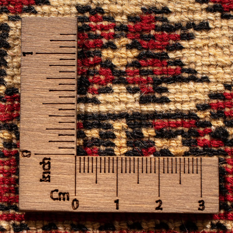 Pakistan Teppich 97x155cm - Orientteppich - dunkelrot