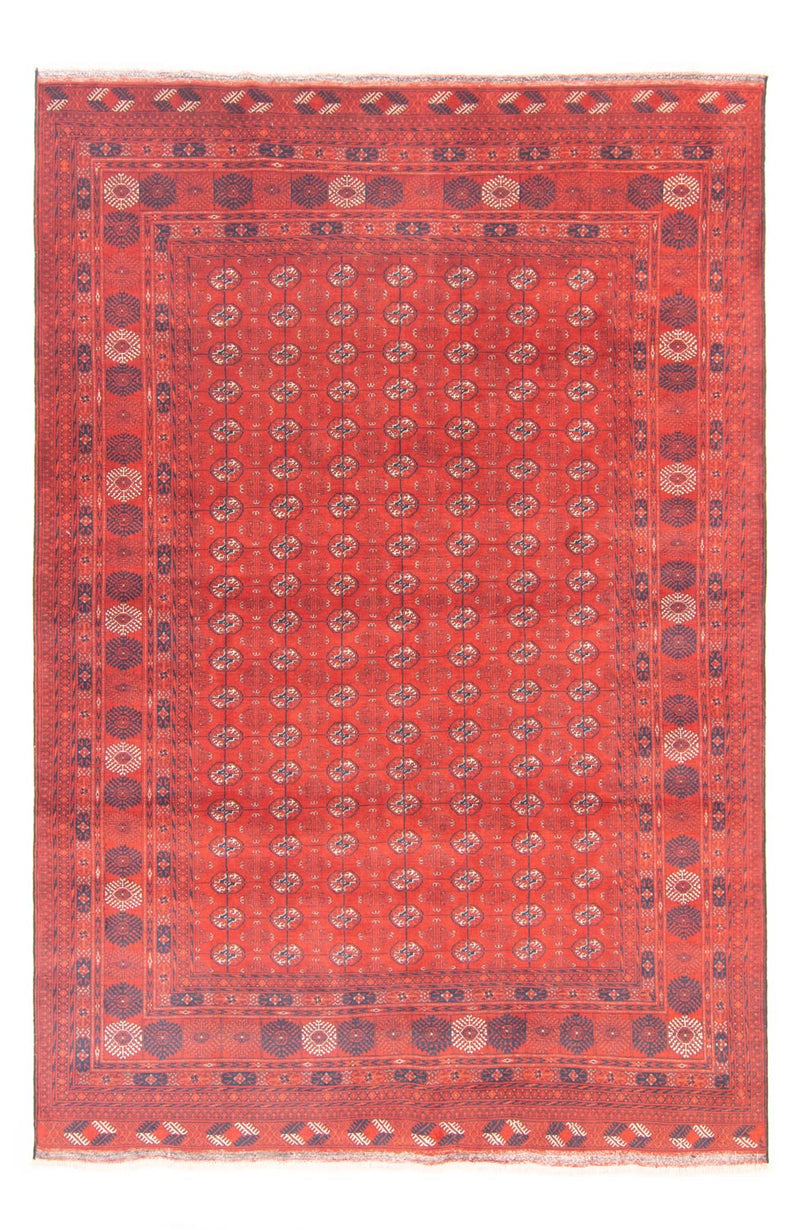 Buchara Teppich 196x292cm - Orientteppich - dunkelrot