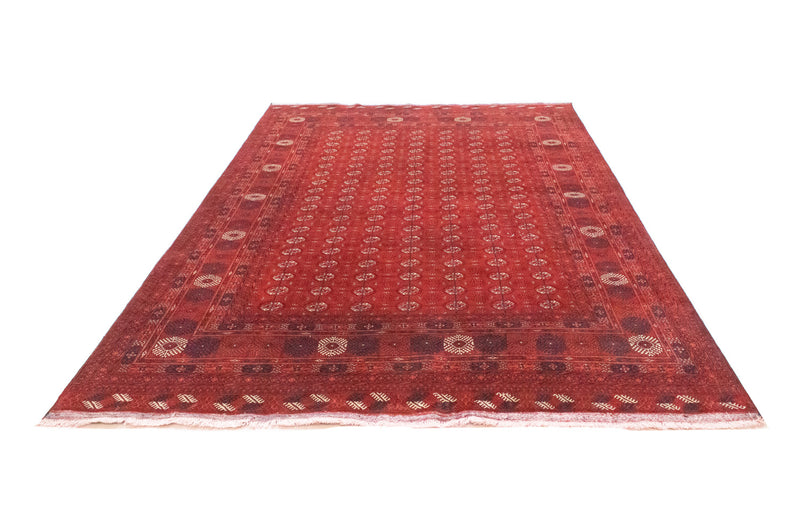 Buchara Teppich 196x292cm - Orientteppich - dunkelrot