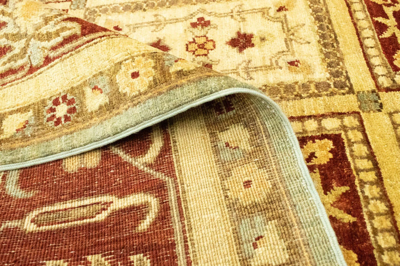 Ziegler Teppich 195x308cm - Orientteppich - braun