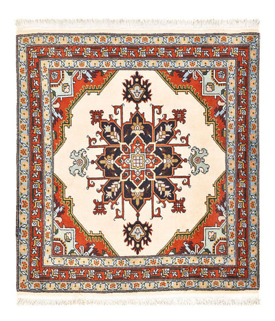 Ardebil Teppich 100x105cm - Perserteppich - creme