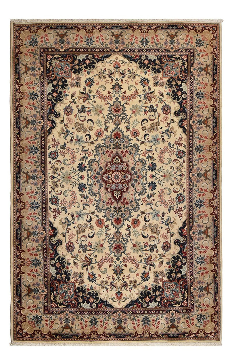 Keshan Teppich 197x302cm - Perserteppich - beige