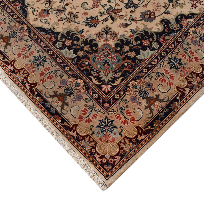 Keshan Teppich 197x302cm - Perserteppich - beige