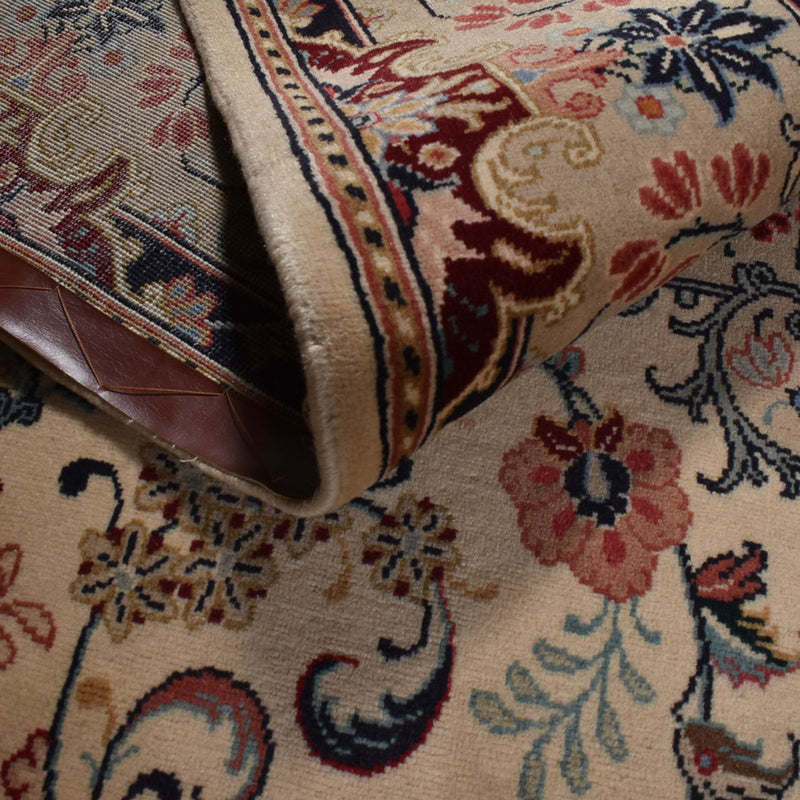 Keshan Teppich 197x302cm - Perserteppich - beige