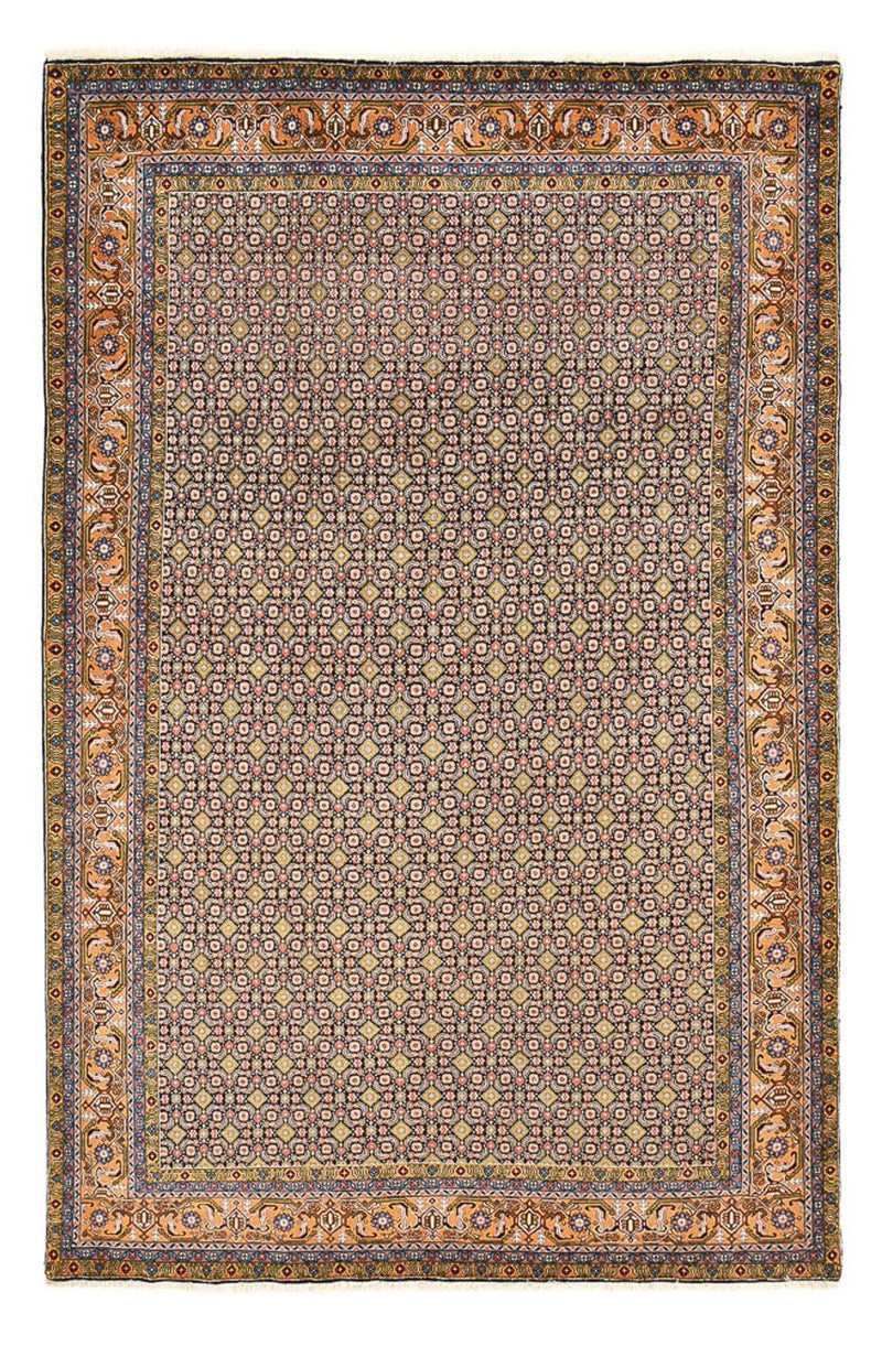 Ardebil Teppich 193x295cm - Perserteppich - dunkelbeige