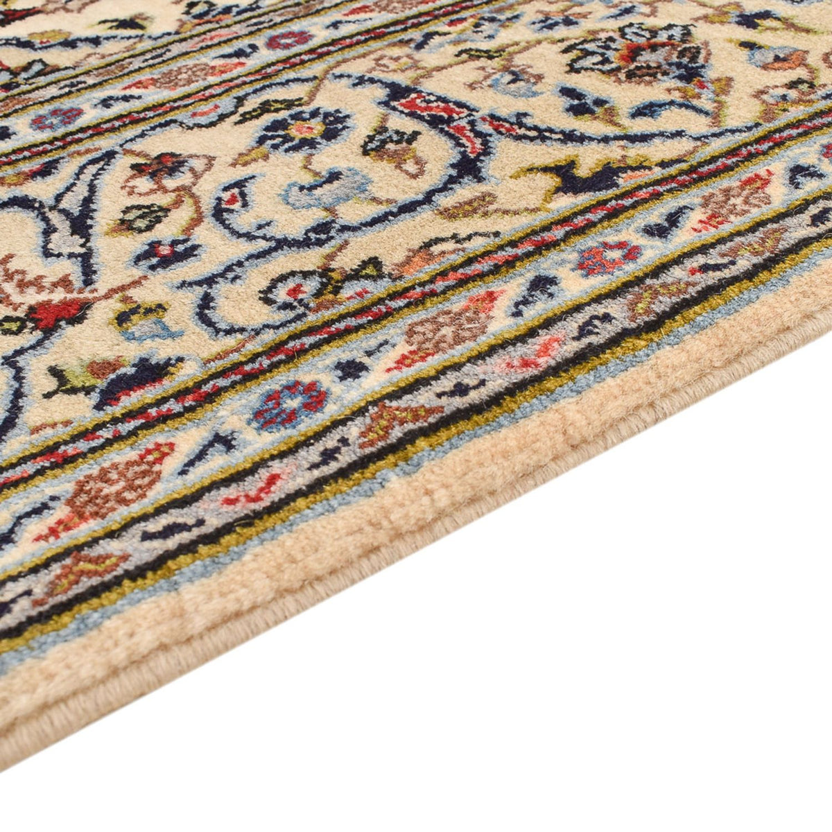 Keshan Teppich 135x208cm - Perserteppich - creme