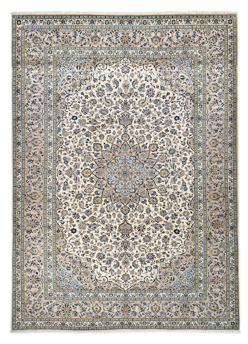 Keshan Teppich 257x352cm - Perserteppich - grau