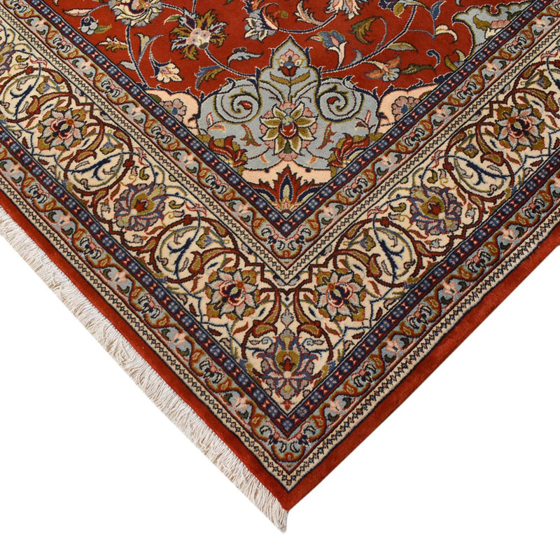 Sarough Teppich 207x293cm - Perserteppich - dunkelrot