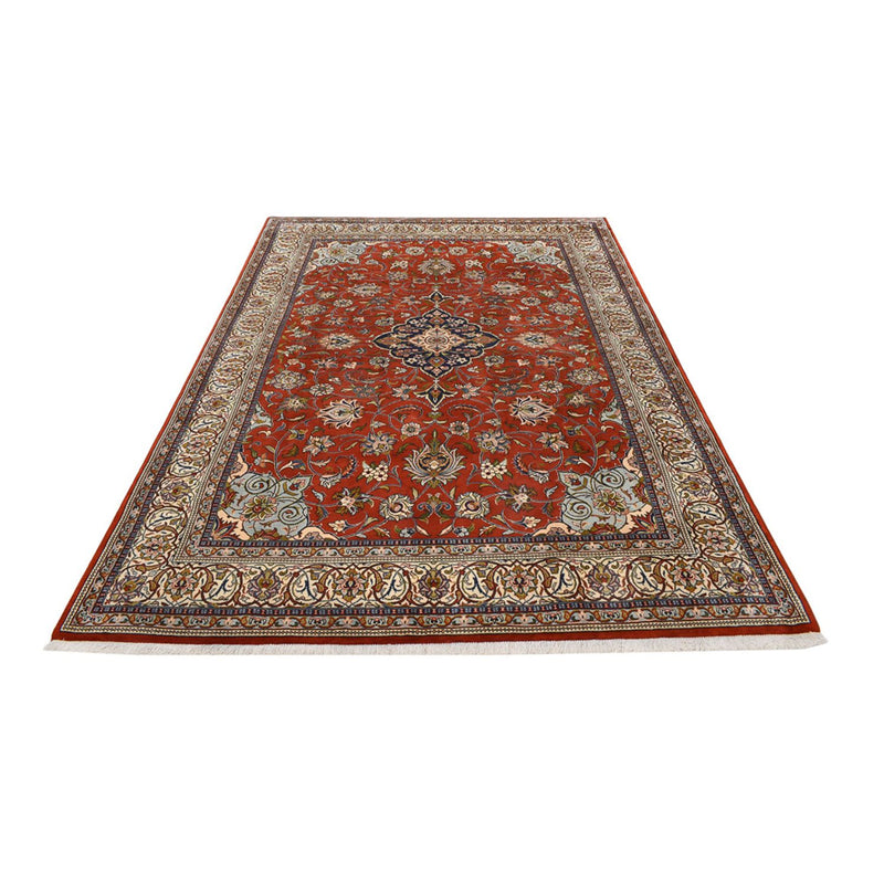 Sarough Teppich 207x293cm - Perserteppich - dunkelrot