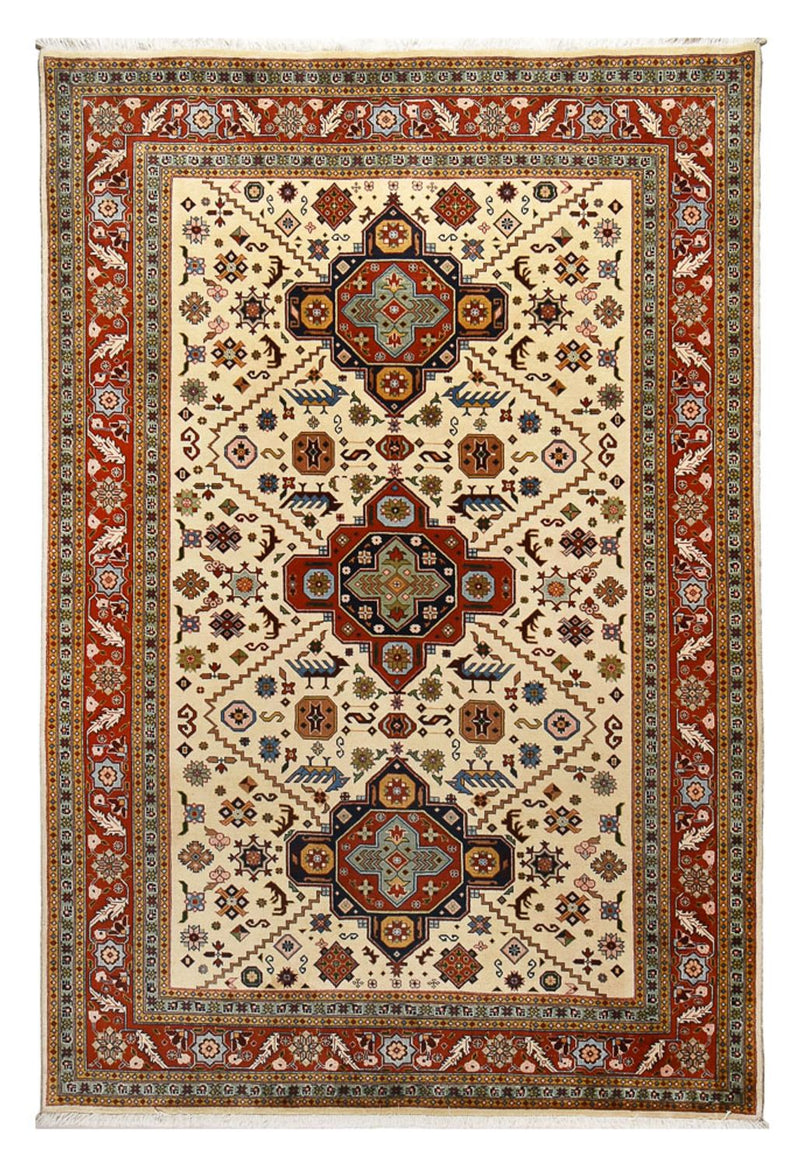 Ardebil Teppich 199x291cm - Perserteppich - beige