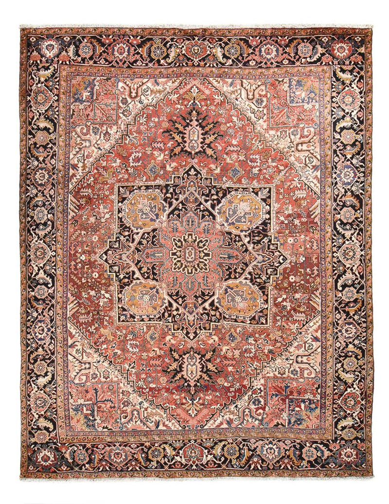 Heriz Teppich 301x382cm - Perserteppich - hellrot