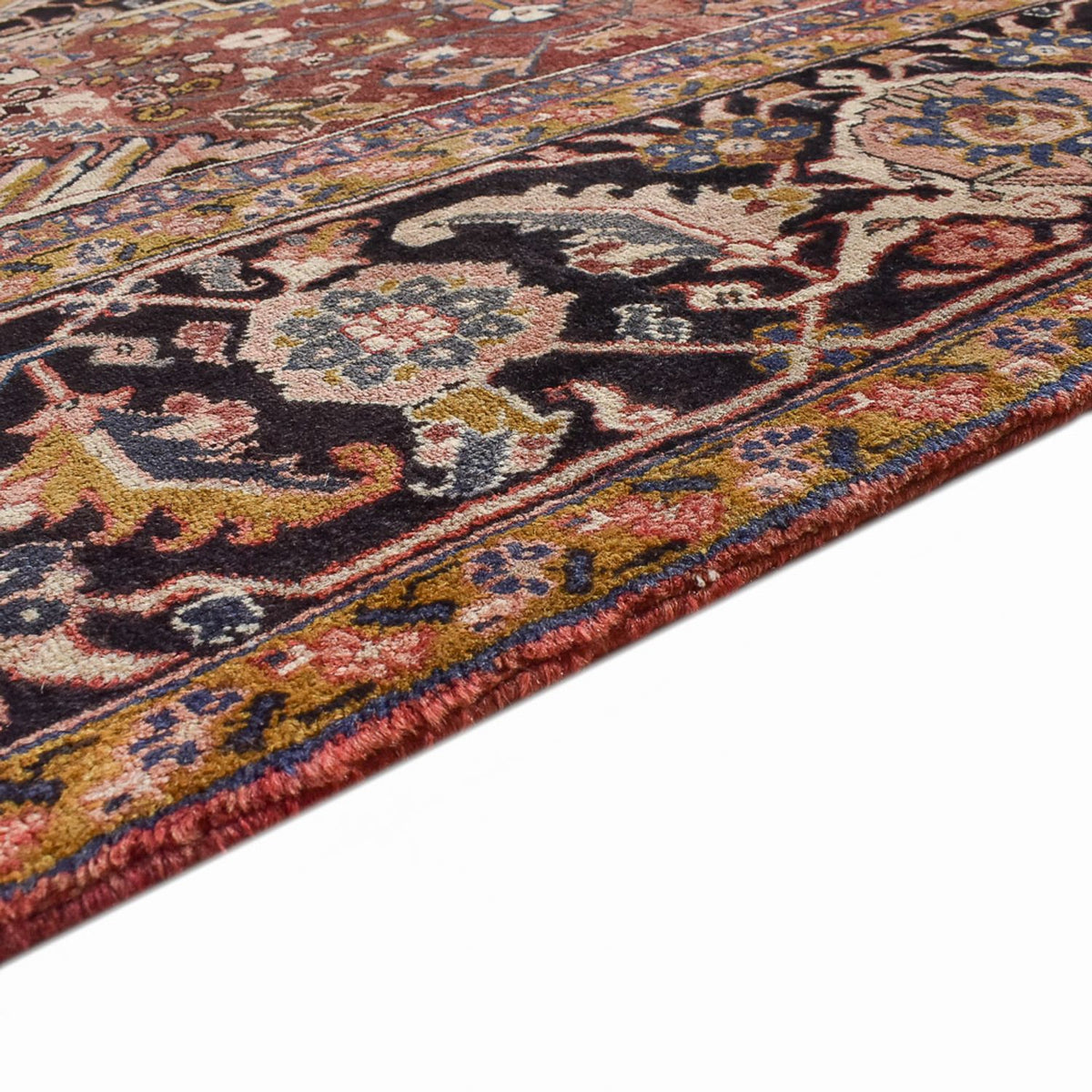 Heriz Teppich 301x382cm - Perserteppich - hellrot