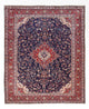 Sarough Teppich 305x377cm - Perserteppich - dunkelblau