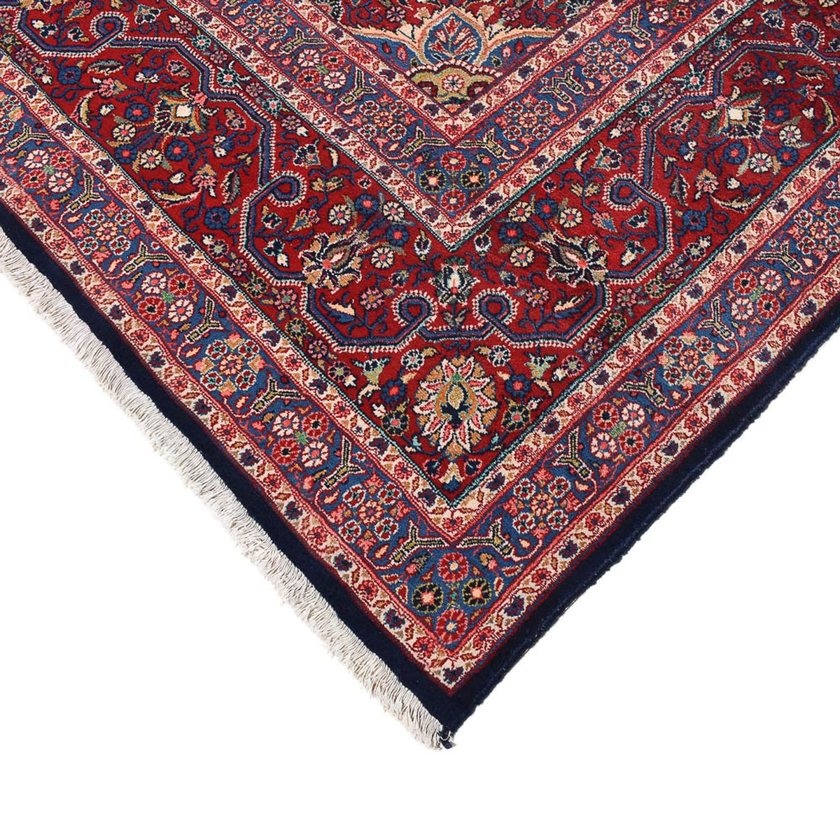 Sarough Teppich 352x438cm - Perserteppich - dunkelrot