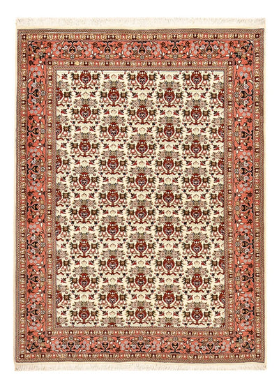 Täbriz - 50 Raj Teppich 104x145cm - Perserteppich - creme