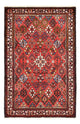 Ardebil Teppich 110x164cm - Perserteppich - rot