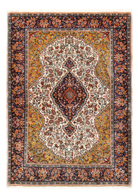 Täbriz - 40 Raj Teppich 153x210cm - Perserteppich - caramel – product image