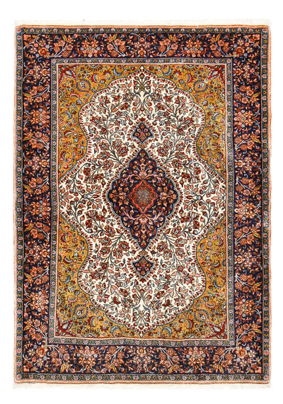 Täbriz - 40 Raj Teppich 153x210cm - Perserteppich - caramel