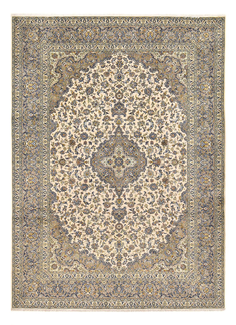 Keshan Teppich 274x380cm - Perserteppich - sand