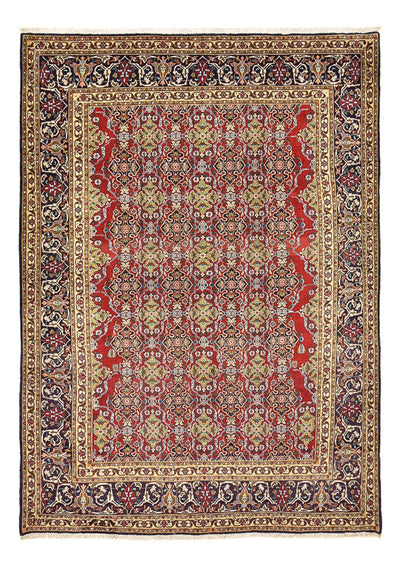 Täbriz - 40 Raj Teppich 248x351cm - Perserteppich - hellrot