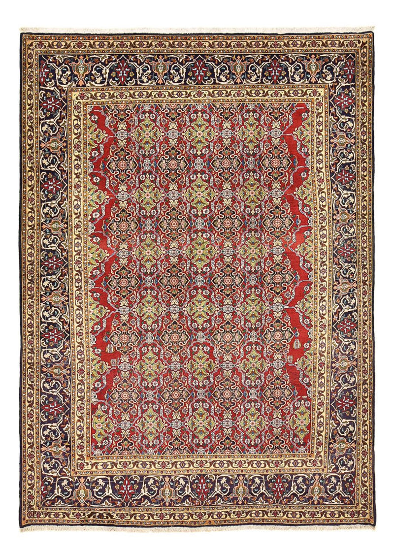 Täbriz - 40 Raj Teppich 248x351cm - Perserteppich - hellrot