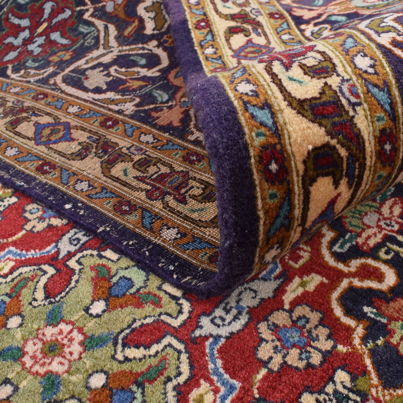Täbriz - 40 Raj Teppich 248x351cm - Perserteppich - hellrot