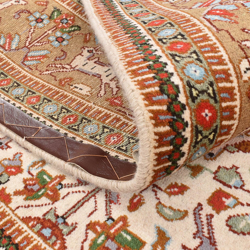 Tabatabai Teppich 200x200cm - Perserteppich - creme