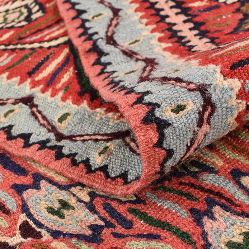 Kelim Senneh Teppich 155x242cm - beige