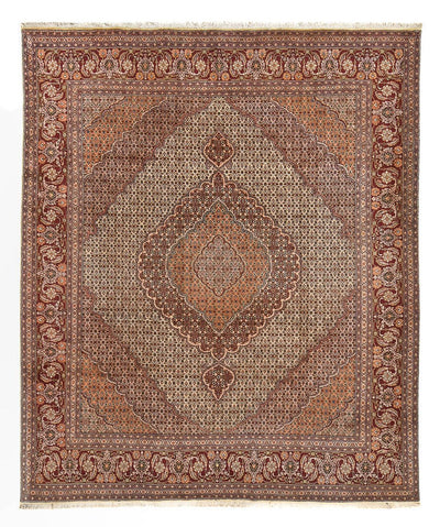 Täbriz - 40 Raj Teppich 250x297cm - Perserteppich - braun