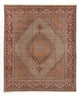 Täbriz - 40 Raj Teppich 250x297cm - Perserteppich - braun