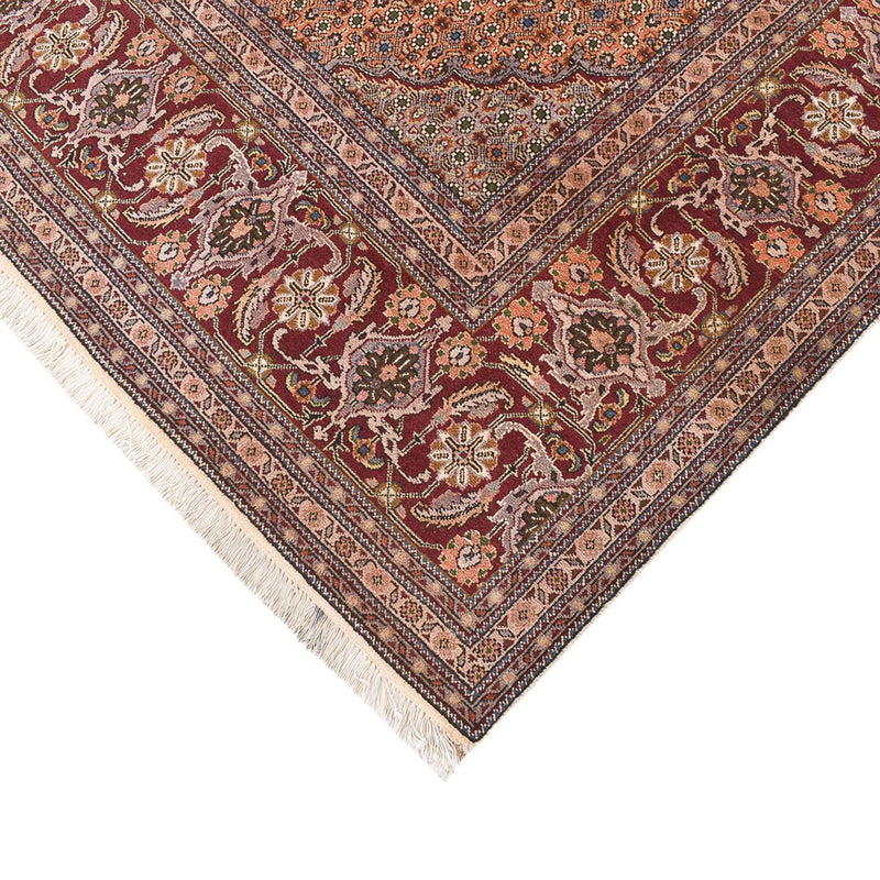 Täbriz - 40 Raj Teppich 250x297cm - Perserteppich - braun