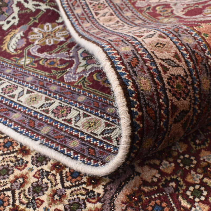 Täbriz - 40 Raj Teppich 250x297cm - Perserteppich - braun
