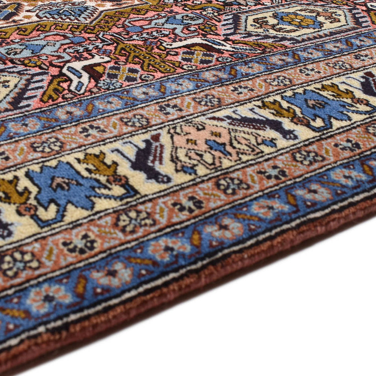 Ardebil Teppich 140x192cm - Perserteppich - mehrfarbig