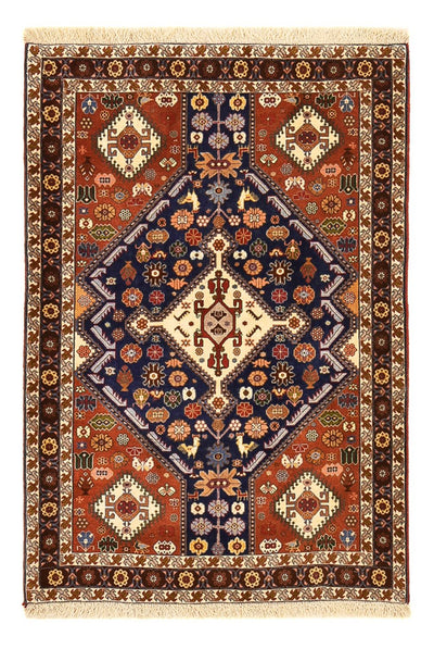 Kaschkuli Teppich 103x148cm - Perserteppich - mehrfarbig