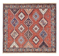 Yalameh Teppich 188x200cm - Perserteppich - rot – product image